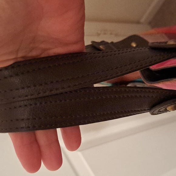 X-mas SALE SEND $110. OFFER & I'LL ACCEPT Wilson Leather Patchwork Pelle - Picture 8 of 10